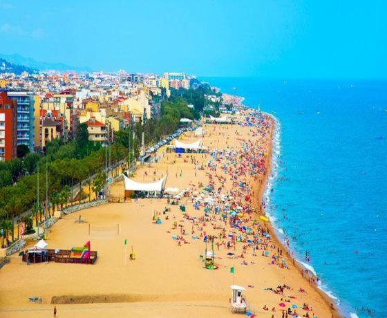 Apartamento A 100 Metros De La Playa Пинеда-де-Мар Экстерьер фото